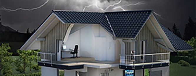 Blitz- und Überspannungsschutz bei Haus- und Elektrotechnik Uhlig GmbH in Schwarzenberg
