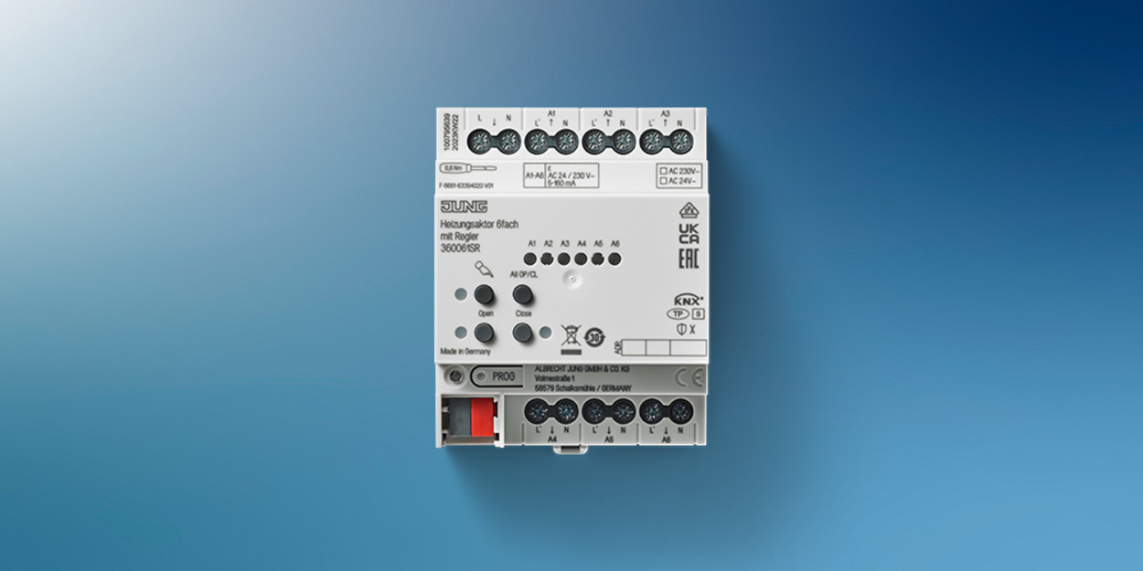 KNX Heizungsaktor 6-fach bei Haus- und Elektrotechnik Uhlig GmbH in Schwarzenberg
