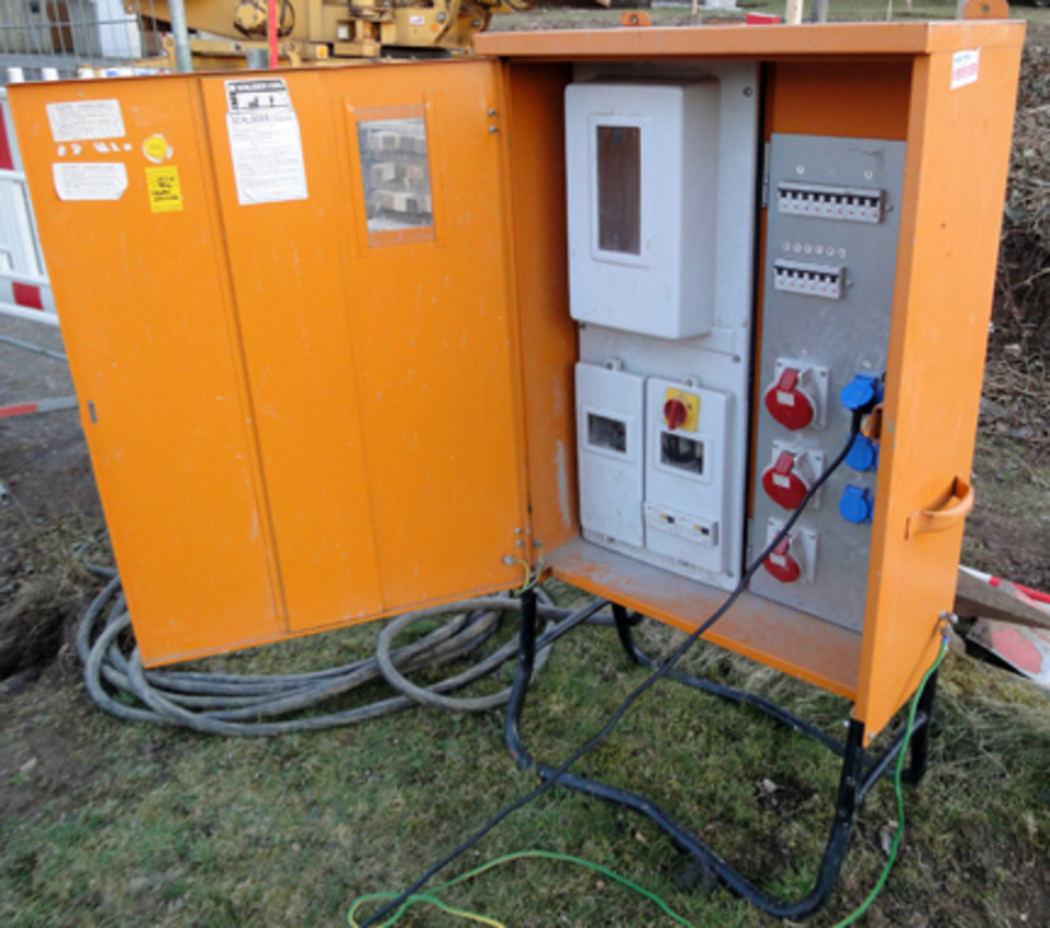 Baustromkasten bei Haus- und Elektrotechnik Uhlig GmbH in Schwarzenberg