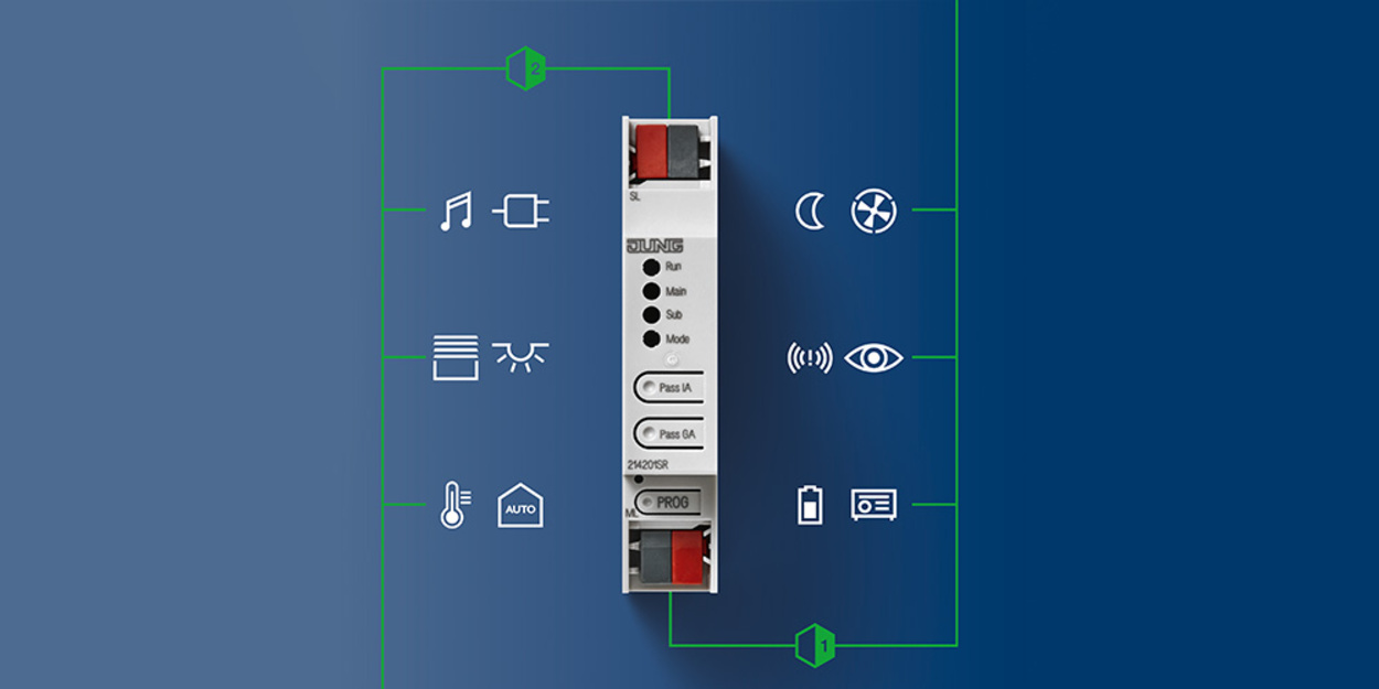 KNX Bereichs- und Linienkoppler bei Haus- und Elektrotechnik Uhlig GmbH in Schwarzenberg