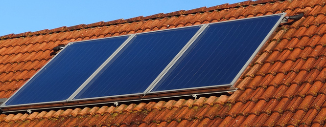 Solarthermie bei Haus- und Elektrotechnik Uhlig GmbH in Schwarzenberg