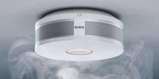 Gira Rauchwarnmelder bei Haus- und Elektrotechnik Uhlig GmbH in Schwarzenberg